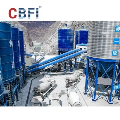 CBFI (Icesource) betono ledo tiekimo sistema